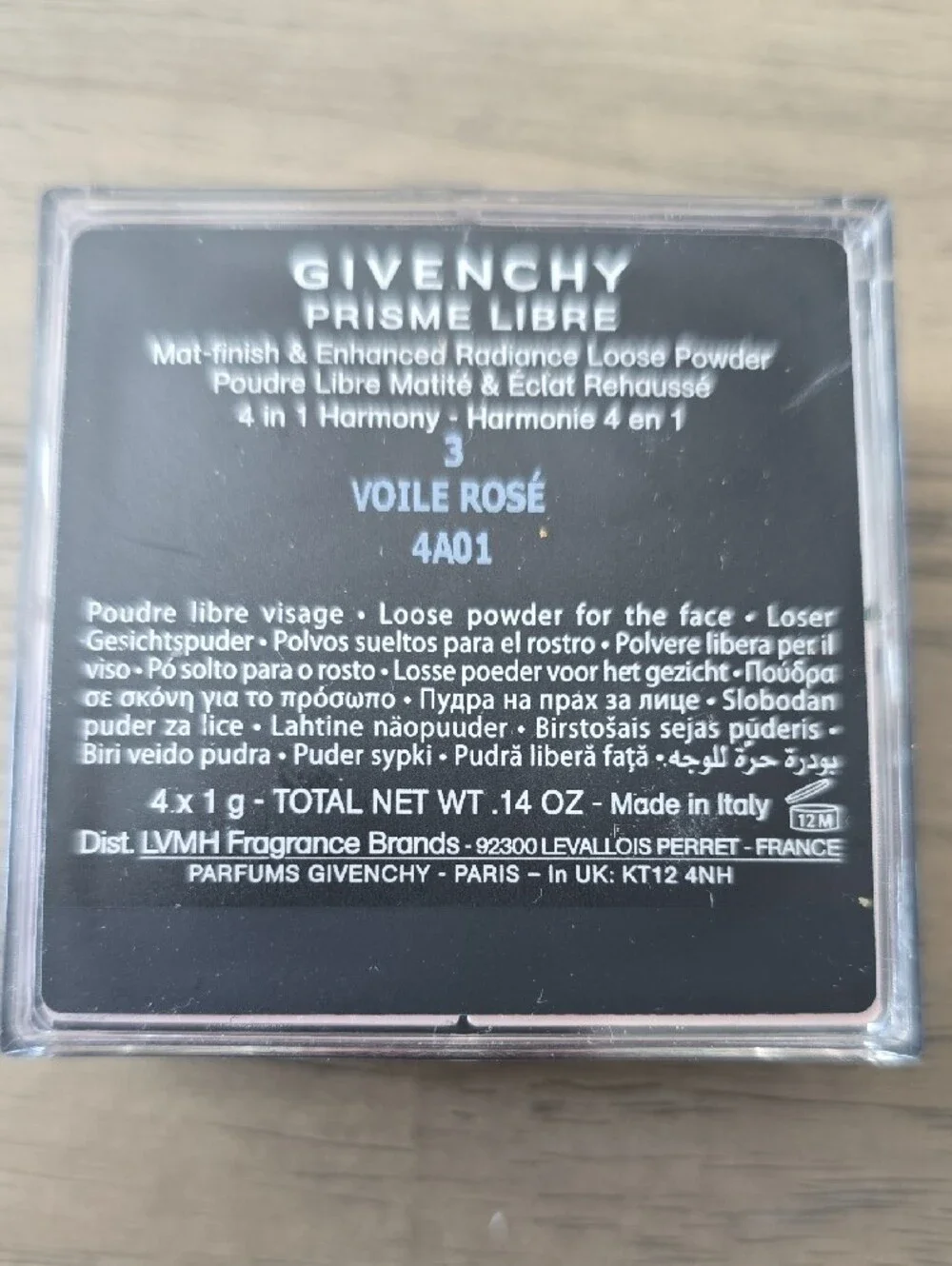 Givenchy Prisme Libre Finishing Powder - Pink & Cream